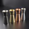15/30ml or 25/50ml Stainless Steel Cocktail Shaker Measure Cup Dual Shot Drink Spirit Measure Jigger Kitchen Gadgets