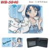 Sailor Moon Wallet Summer New Cartoon Print Bifold Cute Short Purse for Teens Students Boys Girls