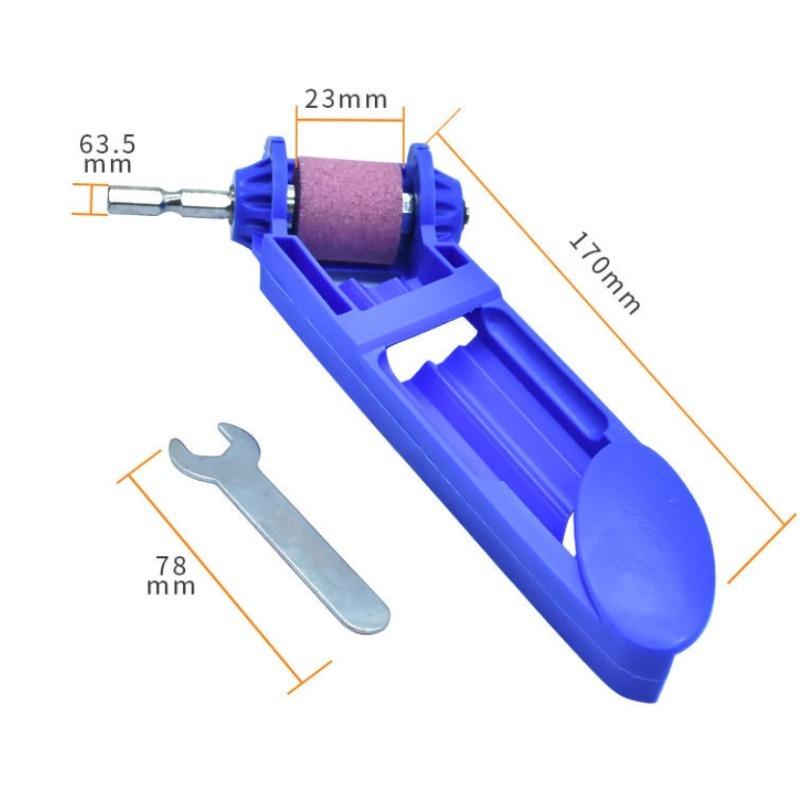 1pc Portable Drill Bit Sharpener with Grinding Wheel Corundum Grinding Wheel Bit Tool Drill Bit Sharpening Machine Grinder Polishing