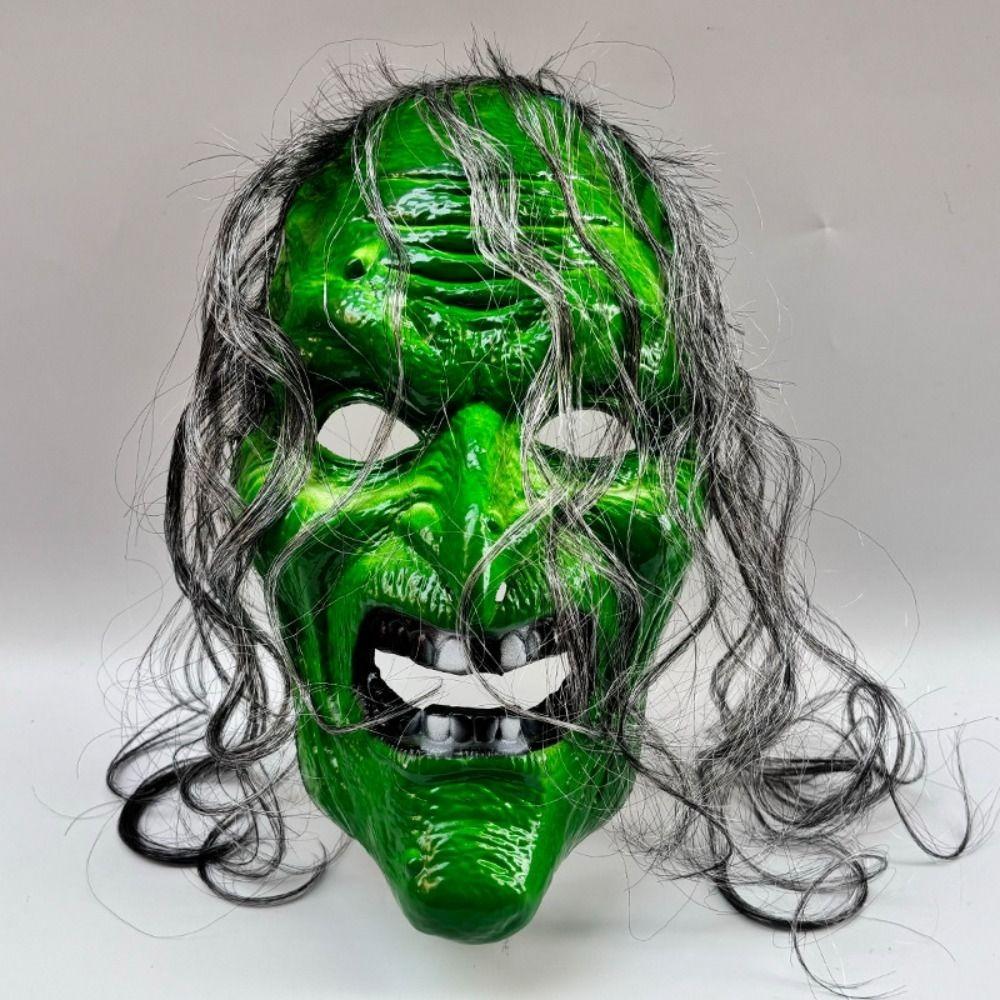 Creativity Scary Witch Mask Spooky Terrifying Cosplay Mask Full Face Mask Carnival Party