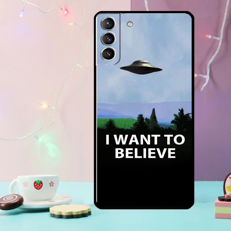 Файлы X Я хочу верить Чехол для телефона Для Samsung Galaxy S24 S25 Ultra S21 S22 S23 Ultra S9 S10 S20 Plus S25 FE Чехол