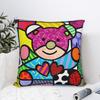 Pillow Case Brittos Art Rabbit Dog Heart Jesus Comfy Pillow Cover For Wedding Party Home Decor Vintage Pillowcases
