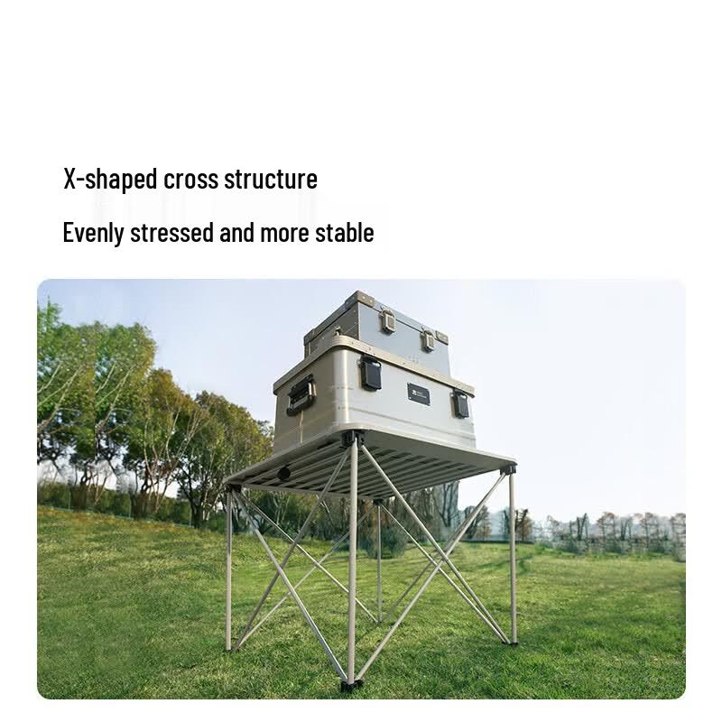 MOBIGARDEN Folding Camping Picnic Table