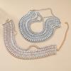 Luxury Multilayers Crystal Chokers Necklaces for Women Rhinestone Chains Necklaces Statements Jewelry Wedding Party Gift