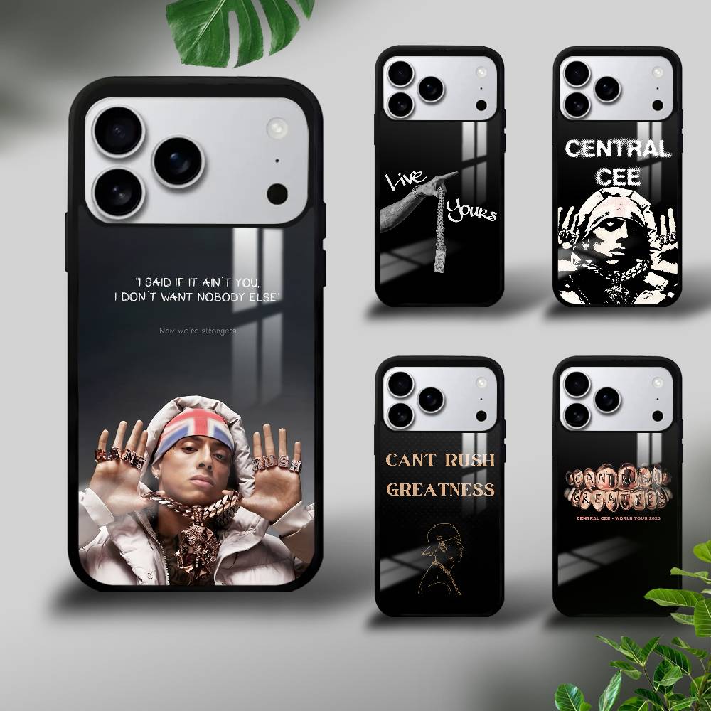 Чехол для телефона Singer C-Central C-Cee для iPhone 17 16 15 14 13 12 11 Pro Max Mini Plus Жесткий Зеркальный Funda