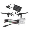 36V 48V 250W 15A Motor Controller LCD8H Panel Thumb Throttle Kit for Road Bikes Mountain Bikes