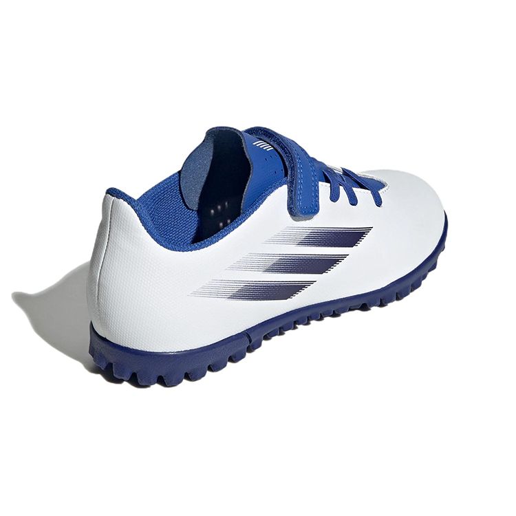 adidas X Speedflow.4 Tf/Ag Удобные Повседневные Прочные Низкие Детские Футбольные Бутсы Детские Футбольные Бутсы Белый Синий GW7523