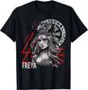 Viking Goddess Freya Warrior Design T Shirt