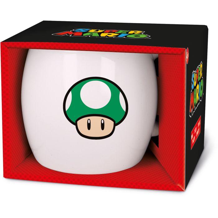 Ceramic Mug - Super Mario - 380ml - White - Not Microwave Safe - Not Dishwasher Safe