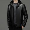 Spring and Autumn New Men's Genuine Leather Clothing Casual Sheepskin Leather Jacket Middle-aged Jacket Dad's Clothing