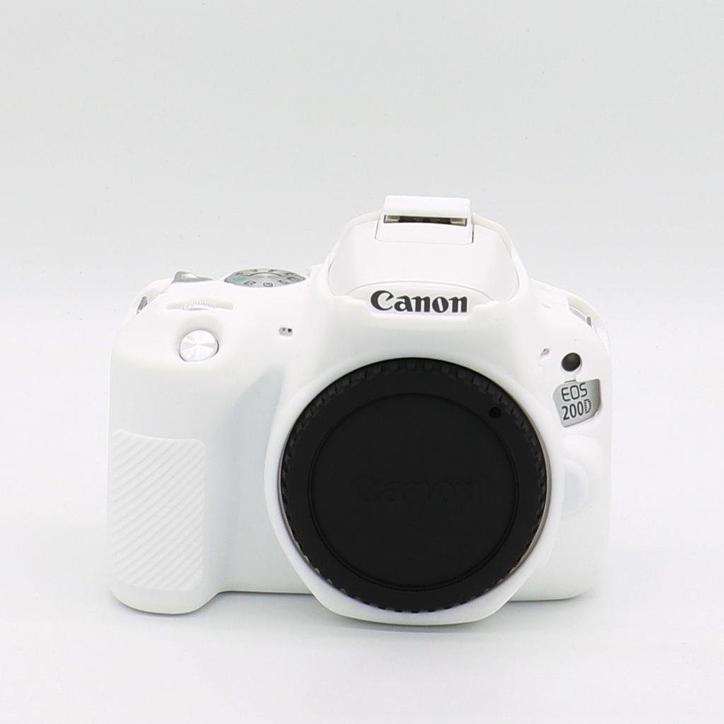 Силиконовый чехол для камеры Canon EOS 200D - Сумка для зеркальной камеры и защитный силиконовый чехол для 200D