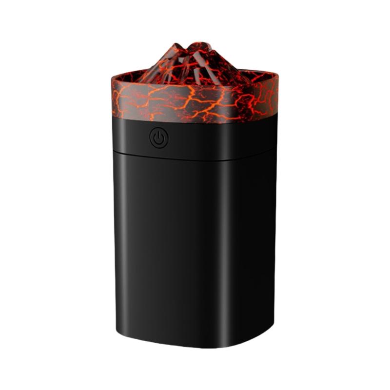 Simulated Flame Essential Oil Diffuser with Light Flame Aromatic Diffuser Aromatic Diffuser for Home Bedroom Office