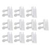 10Pcs Sliding Window Lock Adjustable Vertical Horizontal Sliding Lock Kit for Safety