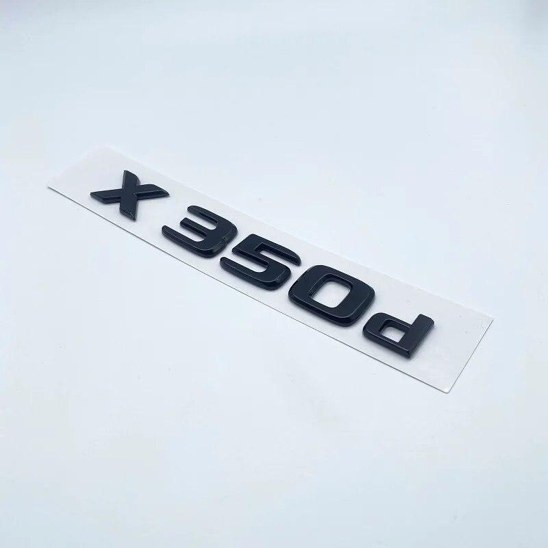 3D глянцевые черные буквы X250d X350d 4Matic Etition 1 эмблема для Mercedes Benz X, значок на крыло автомобиля, табличка на багажник, наклейка с логотипом