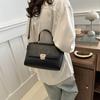 Fashionable Pu Leather Shoulder Bag For Women Classic Square Crossbody Handbag