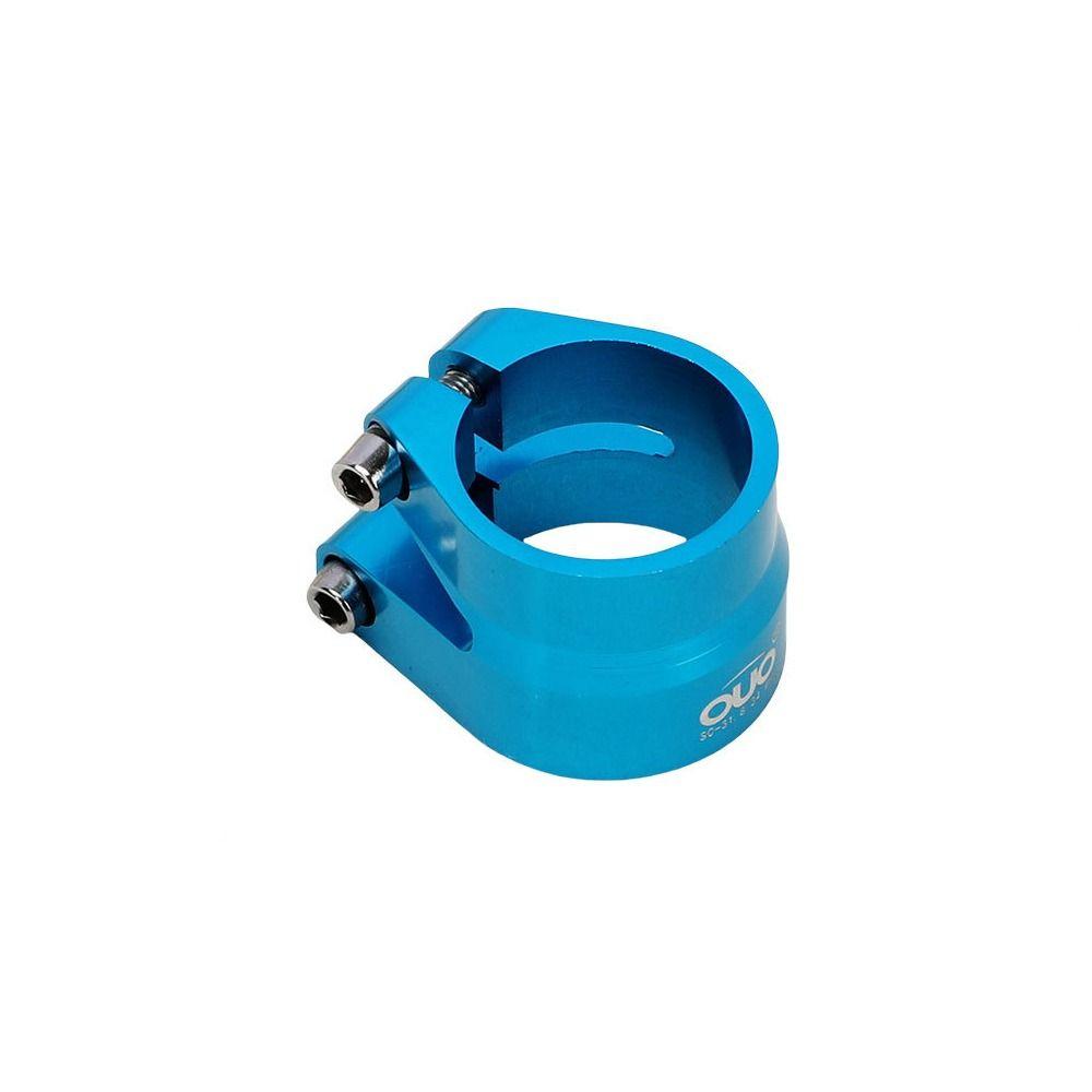 Double Layer Bicycle Seatpost Clamp Aluminum Zinc Zinc Alloy Bike Seat Tube Clip Seat Tube Clamp Bike Parts