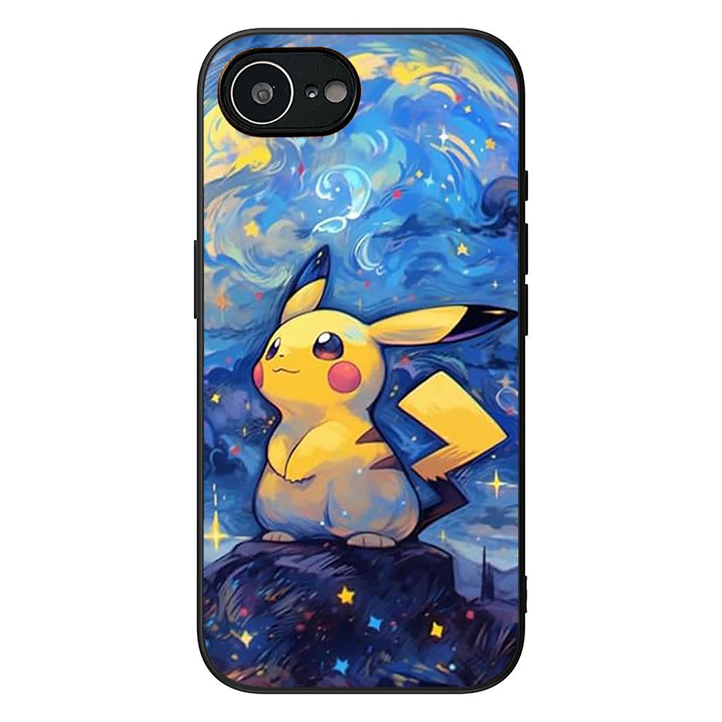 Soft Cover for Xiaomi Redmi 15 9A 9C NFC 7A 9T Note 9 8 7 8T 15c A5 Coque Phone Case Squirtle P-Pokemons GO P-Pikachus
