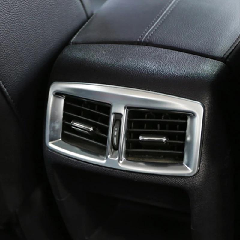 My Good Car ABS Хромированный внутренний подлокотник, задняя вентиляционная крышка, накладка, наклейки для Peugeot 3008 2013-2018, автомобильные аксессуары
