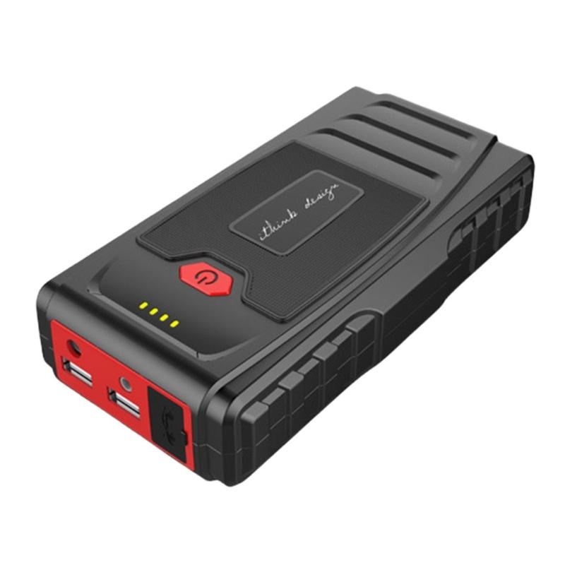 Автомобильный стартер Power Bank Pack Портативный автоматический усилитель аккумулятора Быстрые зарядные устройства 12 В Аварийное устройство со светодиодной подсветкой