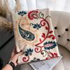 Fashion Scarf Winter Thick Shawl Wrap Head Scarf Women Luxury Embroider Flower Warm Neckerchief Poncho Pashmina Bufanda