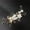 Модные свадебные украшения для волос невесты свадебные заколки листья тиара цветок шпилька для волос гребни для волос