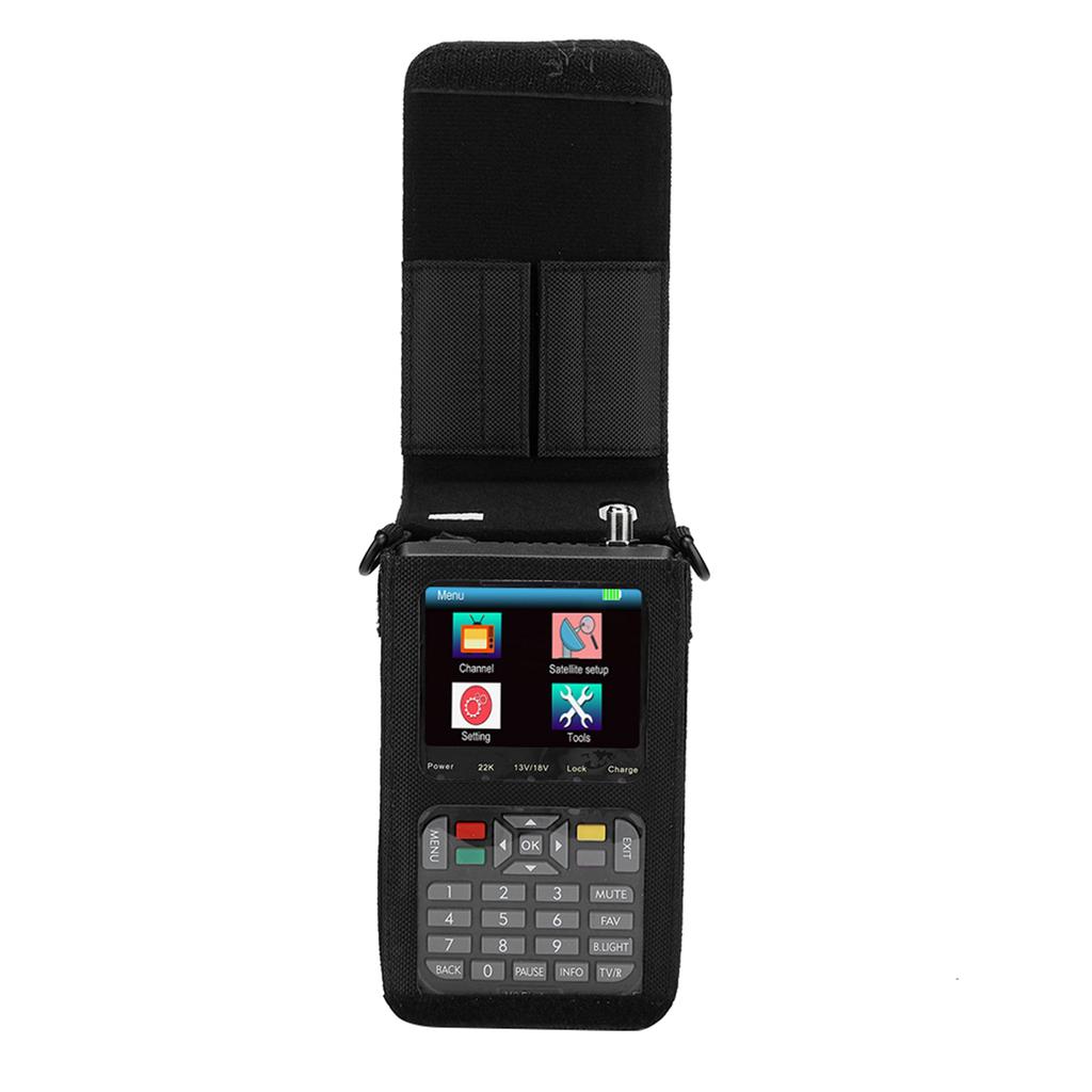 V9 3,5-дюймовый ЖК-дисплей с цветным экраном DVB цифровой спутниковый искатель сигнала измеритель черный