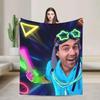 Danny Go Cartoon Flannel Blanket  Super Soft Bedding Throw for Bedroom Sofa Bedspread Decorative Cover