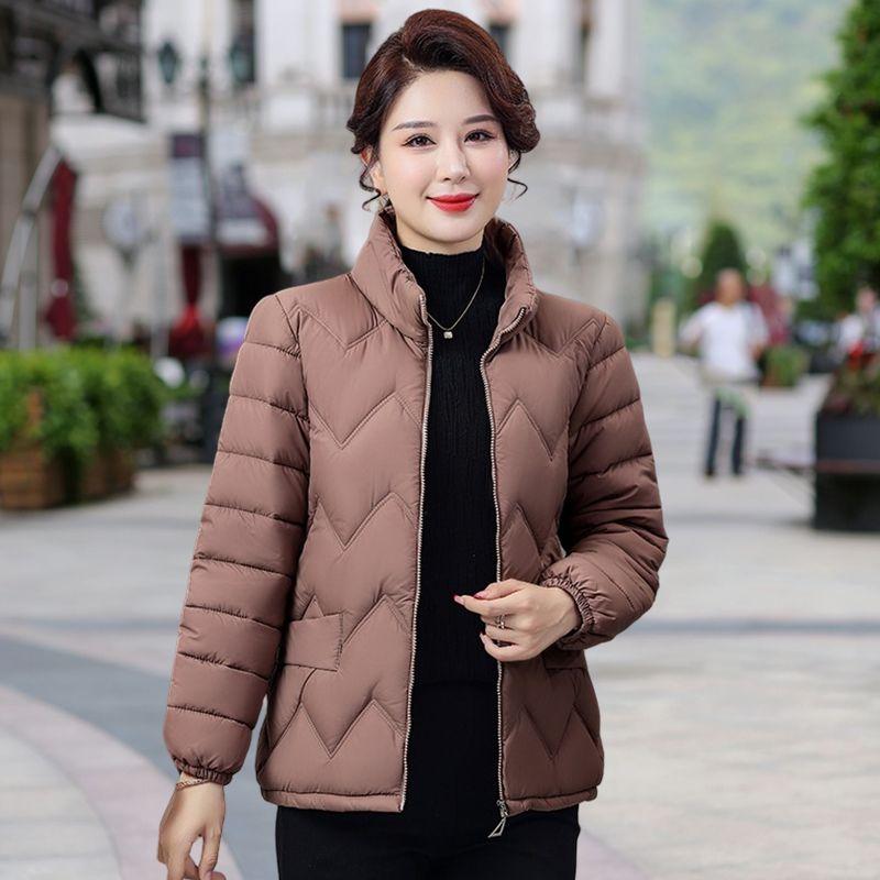 2024 Новое модное женское теплое пальто на молнии большого размера осень-зима однотонное свободное повседневное приливное пальто 3XL-6XL