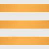 Retractable Awning Yellow and White 3x2.5 m Fabric and Aluminum