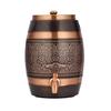 Pure Copper Dispenser 5 Litres Antique Itching Barrel