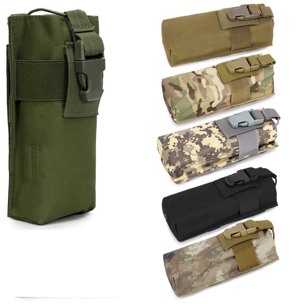 Kettle Bag Camping Accessories Travel Water Bottle Bag Outdoor Pouch Walkie Talkie Holder Waist Bag