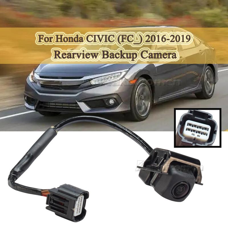 New 39530-TBA-A01 Rear View Camera Reverse Parking Assist Back Up Camera for 2016-2019 Honda CIVIC A26-74-0012 V26-74-0012