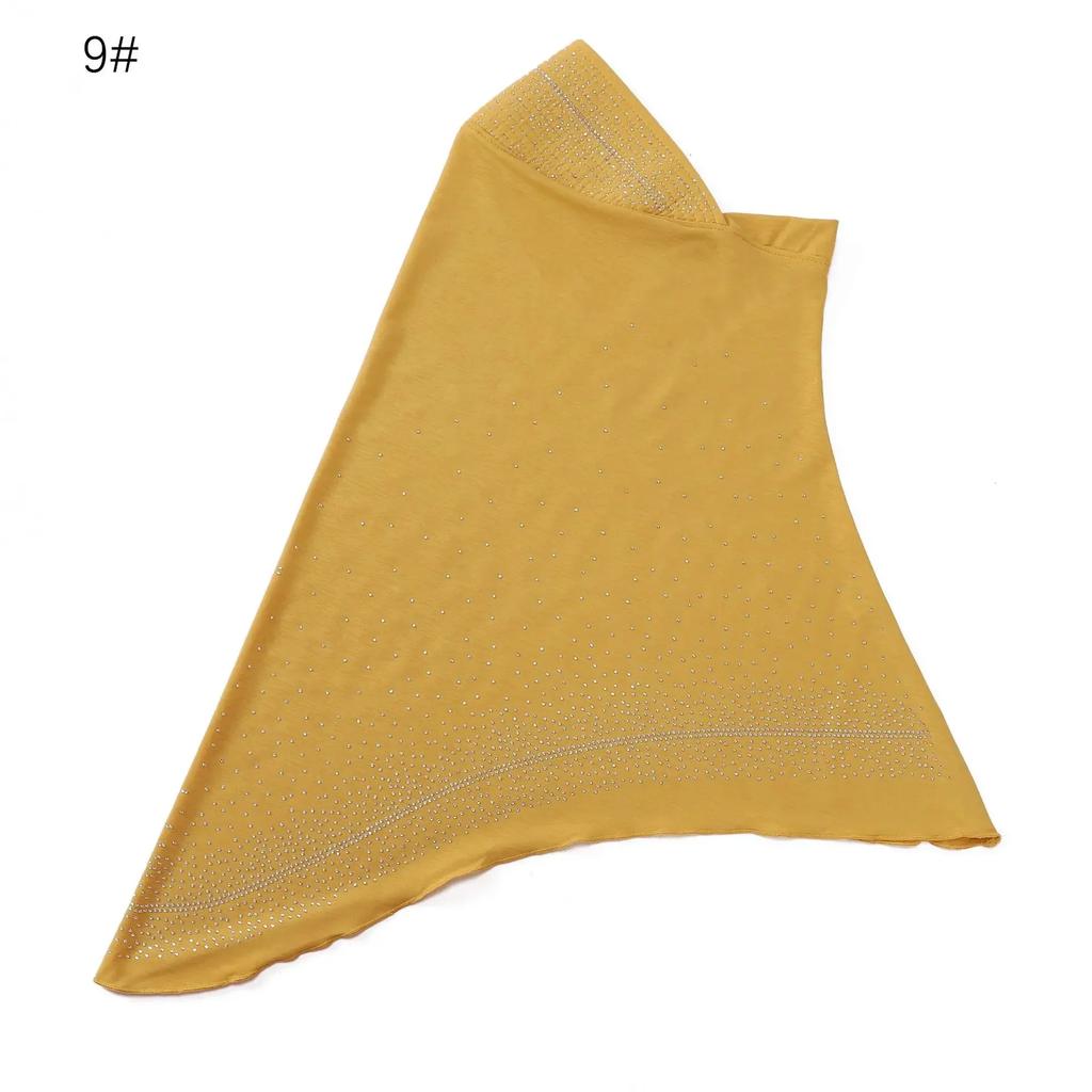 Рамадан мгновенный хиджаб женский мусульманский шарф цепочка платок обертывания эластичный головной убор шея шали Амира исламская молитва хиджабы тюрбан