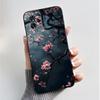 Чехол для ZTE V40 Pro 9046 Черный Желе Мягкий Силикон ТПУ Узор Бабочки Цветы Защитный Чехол для Телефона Для ZTE Blade V40 Pro Задняя Крышка