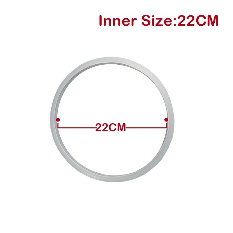 18-30CM BPA Free Silicone Pressure Cooker Sealing Ring Heat Resistant Leak Proof for Home Kitchen Cooking Accessories