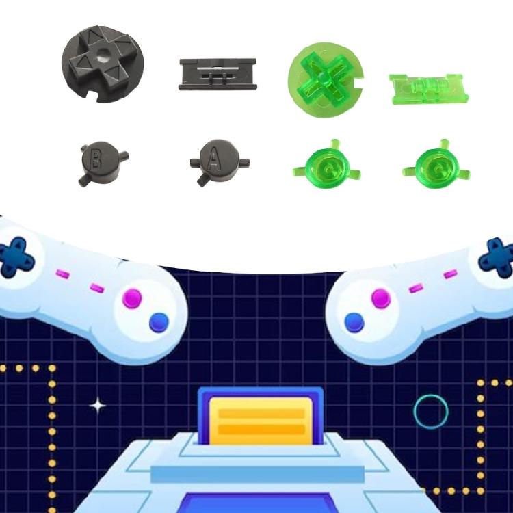 Портативное игровое устройство Кнопки Игровые консоли для поездок на работу Ключи Игровые аксессуары для пассажиров и путешествий для консолей