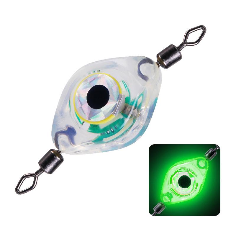 1 шт. светодиодная лампа для рыбной ловли, мини-свет для рыболовной приманки, светодиодная глубокая подводная форма глаза, рыболовная приманка для кальмара, светящаяся приманка