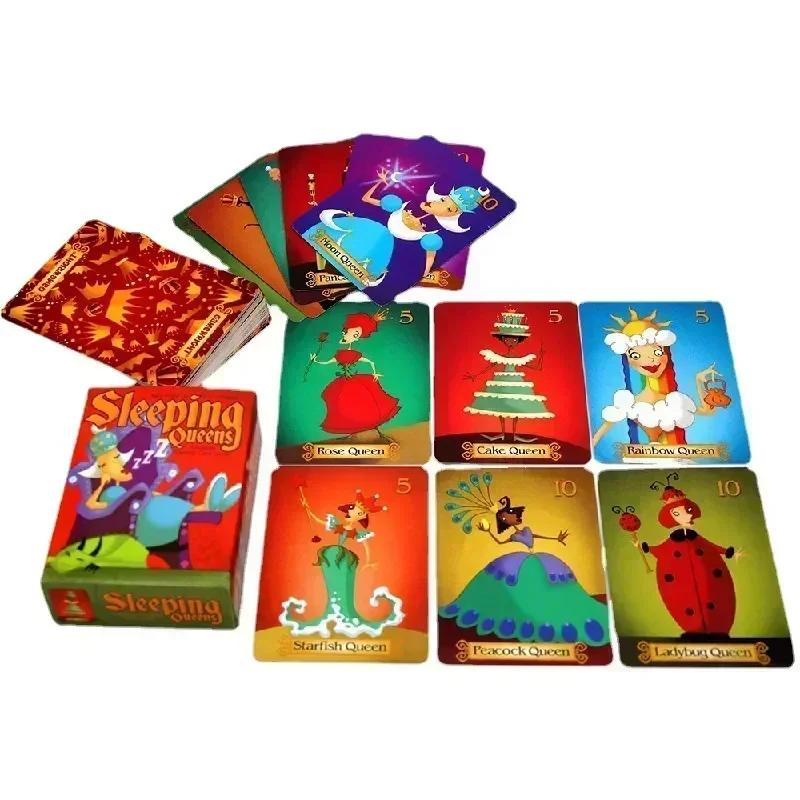 Карточная Настольная игра на английском языке Спящие Королевы 2-5 человек Семейный Подарок Пробуди Королеву Стратегическая Игра Веселые Детские Игрушки