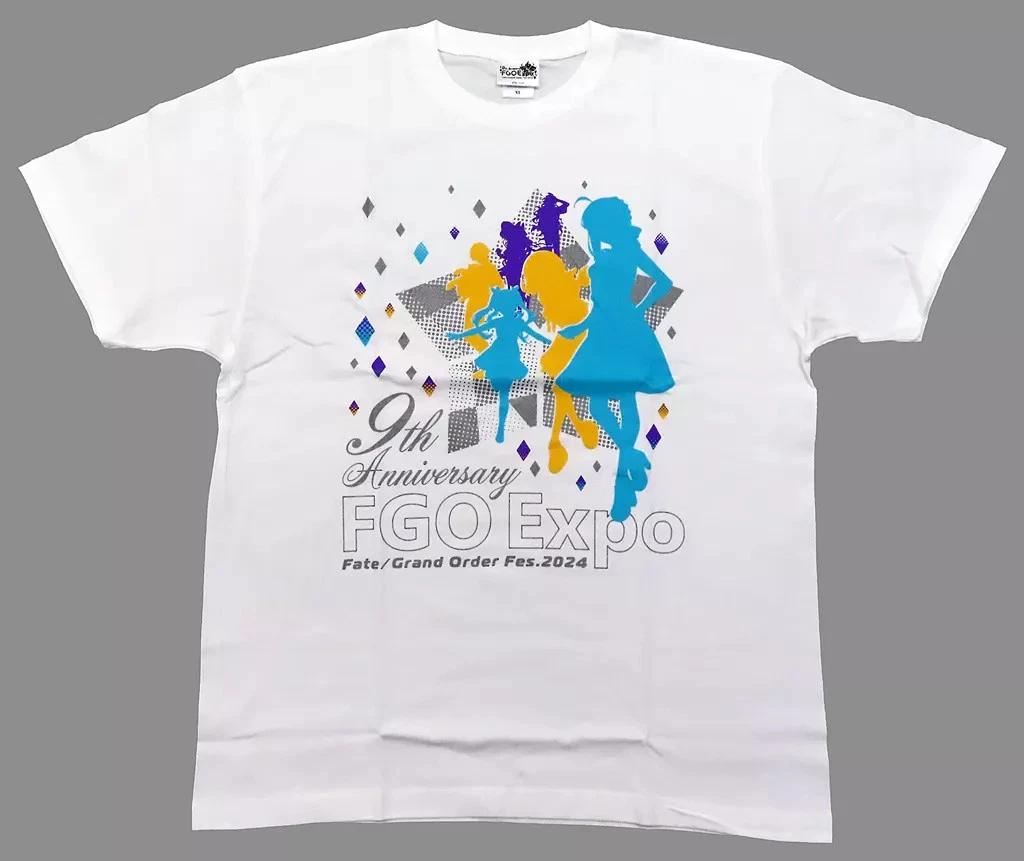 Design A (Silhouette) Official T-shirt White XL Fate/Grand Order Fes. (2024)