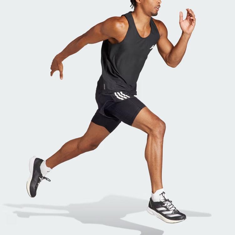 adidas Спортивная майка Own The Run Азиатский размер 'Черный' Мужская IN1499