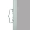Retractable Side Awning 120 x 300 cm Grey