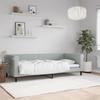 VidaXL Daybed Light Grey 90x200 Cm Velvet 354244