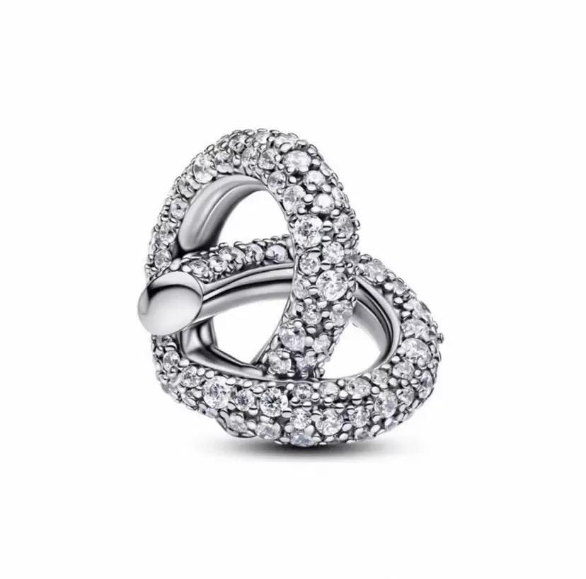 New in Flower heart landmark building Charm Beads Fit 925 Silver women Bracelet DIY Jewelry Gift