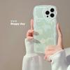Масляная живопись Зеленая любовь 12 Подходит для iPhone13 Apple 14 Чехол для мобильного телефона 11 Волна Xr Женский Xs Прозрачный 15promax