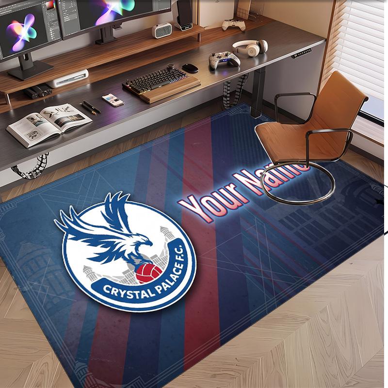 Personalized Crystal Velvet Carpet Crystal Palace Pattern Non Slip Floor Rug