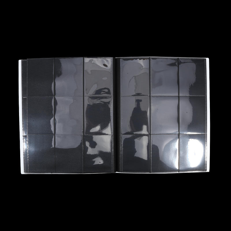 Trading Card 4/9/12 Pocket Card Holder Album PP Cover Durable Perfect for Storage Game Sports ID Cards Portable Cards Album Case for Collection