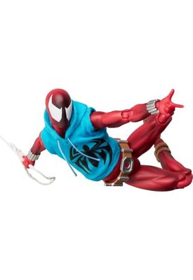 Medicom Игрушка MAFEX №268 Алый Паук (Комикс Вер.) Вер.2.0 - Высота около 155 мм, без масштаба, предварительно окрашенная экшн-фигурка.