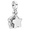 925 Silver Me Series Starfish Moon Pineapple Small Charms Pendant Beads Fit Original Fashion Me Bracelet Women Jewelry DIY
