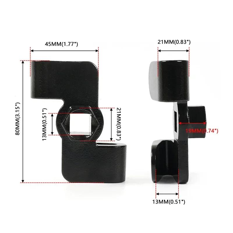 Адаптер-удлинитель, универсальный удлинитель гаечного ключа, прочный 1/2-дюймовый удлинитель гаечного ключа, инструмент для механиков, рычаг