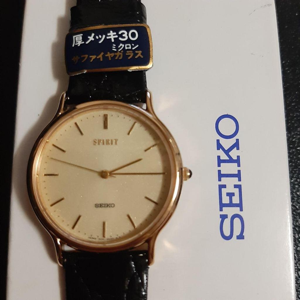 [USED] Extremely Rare Seiko Spirit Watch 5E31-6D10 (no Warranty)